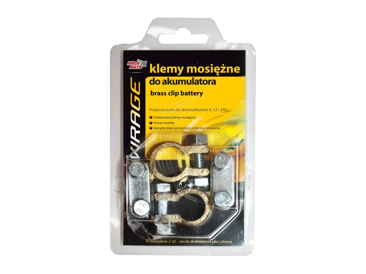 Akkumulátor saru 2db. (+ / -)